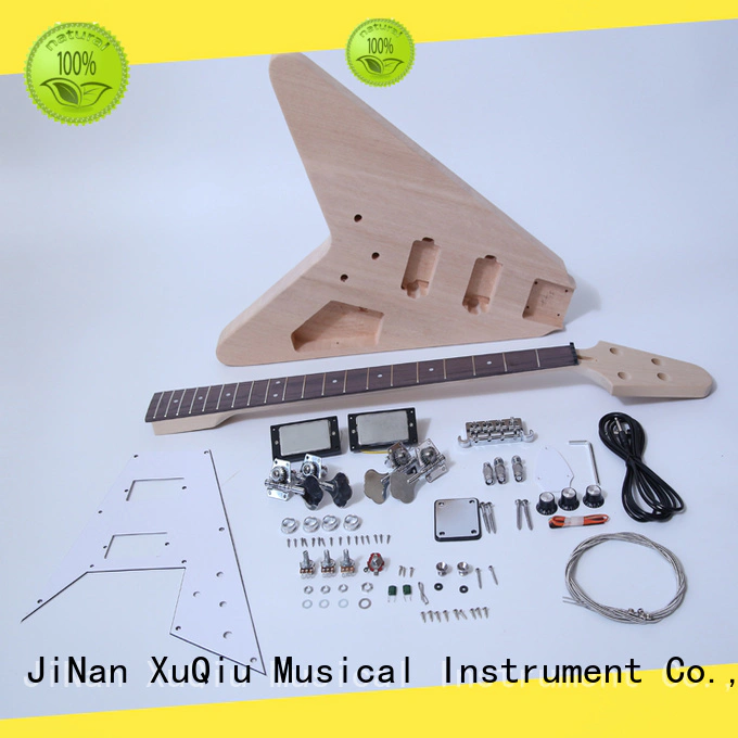 XuQiu semi hollow bass kit woodwind instruments for student