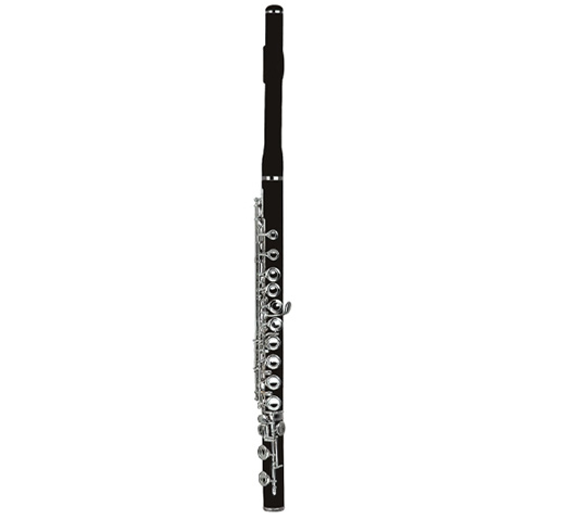 Ebony Flute XFL302