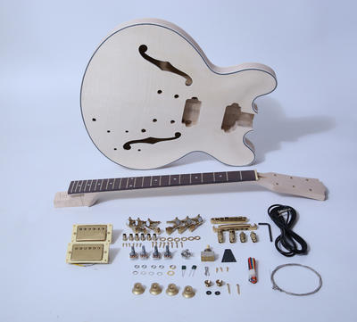 DIY Electric Guitar Kit-335 Style Build Your Own Guitar Kit SNGK015