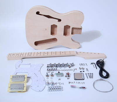 DIY Electric Guitar Kit-TL Thinline Style Build Your Own Guitar Kit SNGK029