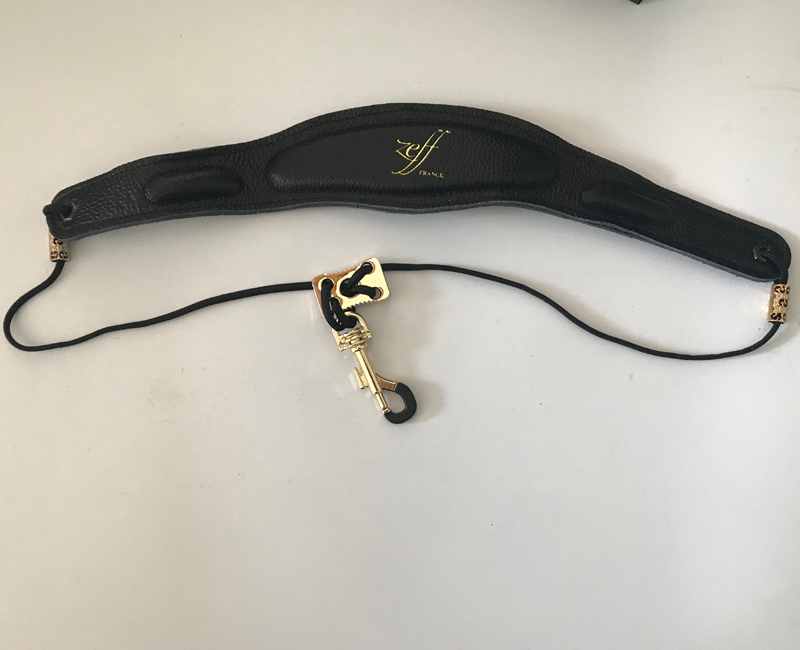 Black Saxphone Strap ST002