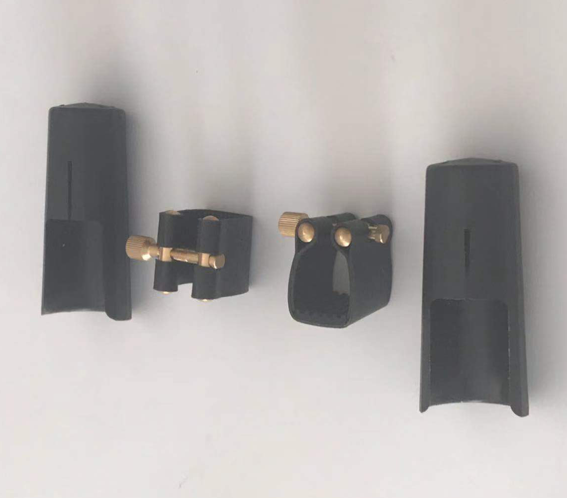 Cap and Ligature for alto saxophone mouthpiece CAL002