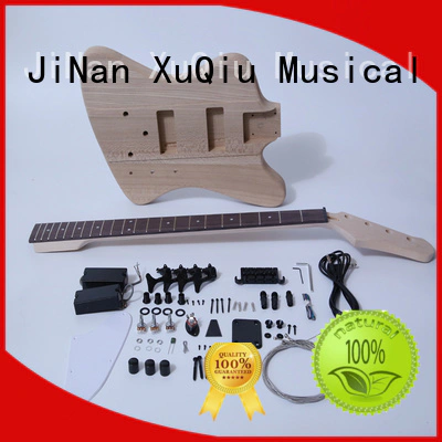 XuQiu custom bass guitar kit woodwind instruments for student