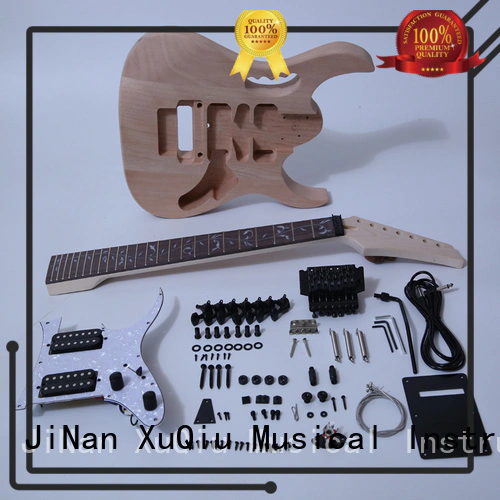 XuQiu semi hollow body guitar kit for sale for kids