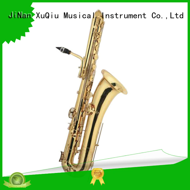 XuQiu professional contrabass saxophone price band instrument for concert