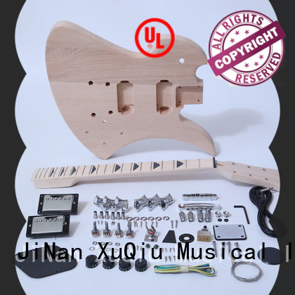 XuQiu high end double neck guitar kit for sale for concert