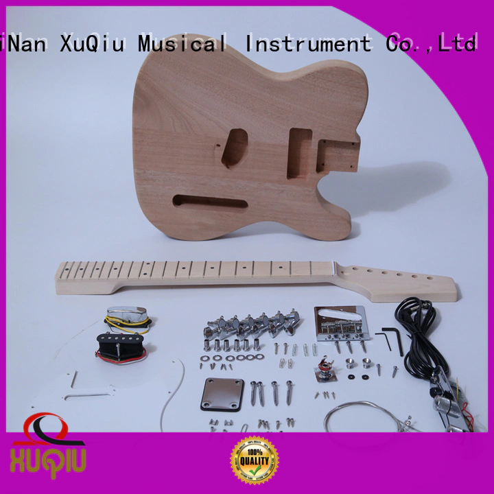 XuQiu diy acoustic electric guitar kit for sale for concert