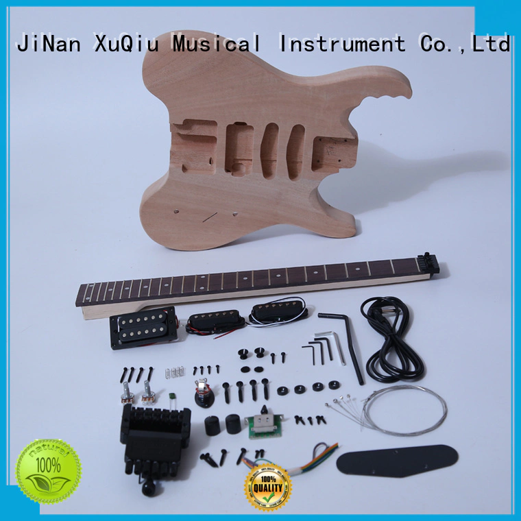 XuQiu unfinished guitar kits supplier for performance