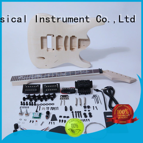 XuQiu custom hollow body guitar kit for sale for beginner