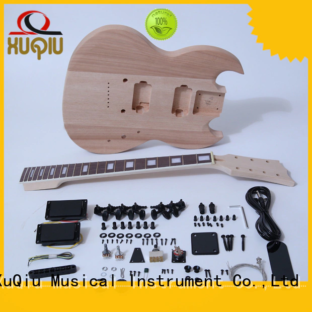 XuQiu custom left handed diy guitar kit supplier for kids