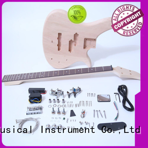 custom beginner bass guitar kits snbk015 for sale for beginner