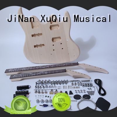 XuQiu unfinished 12 string electric guitar kit for sale for beginner