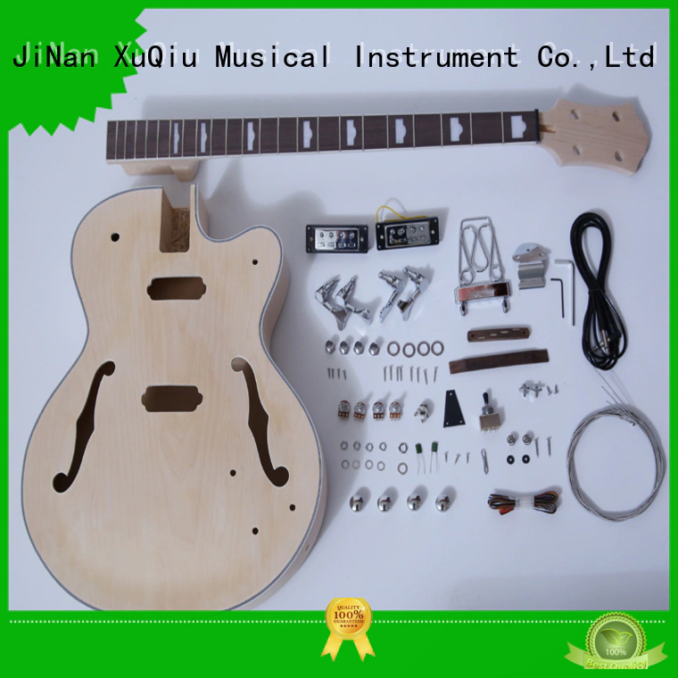 XuQiu neck through bass kit manufacturer for beginner