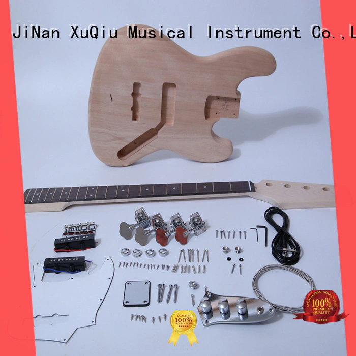 XuQiu custom fretless bass kit woodwind instruments for kids