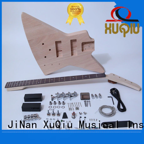XuQiu unfinished custom bass guitar kits manufacturer for beginner