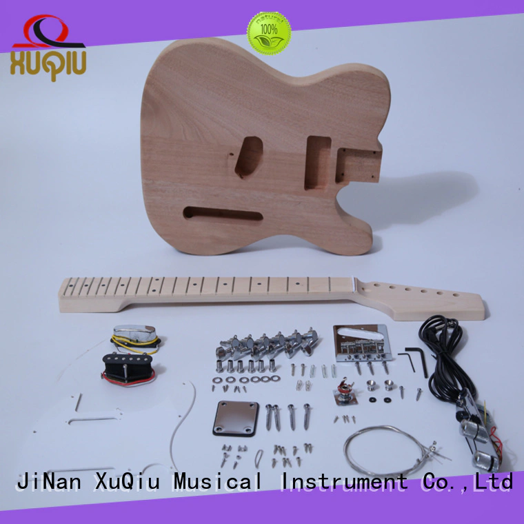 XuQiu premium double neck guitar kit manufacturer for beginner