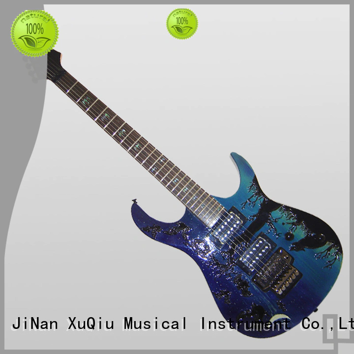 XuQiu cool hollow body electric guitar manufacturer for kids