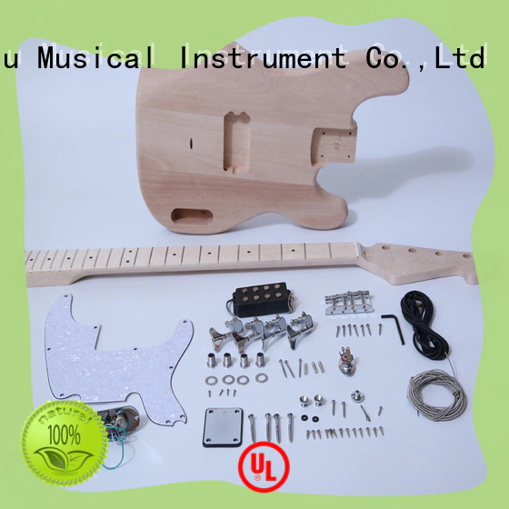 XuQiu electric jazz bass kit for sale for beginner