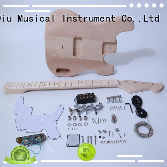XuQiu diy hollow body bass kit manufacturer for kids