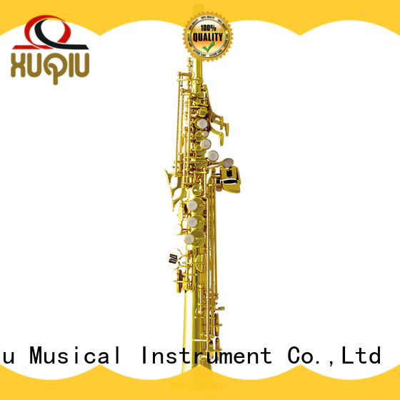 XuQiu professional soprano saxophone for sale manufacturer for concert
