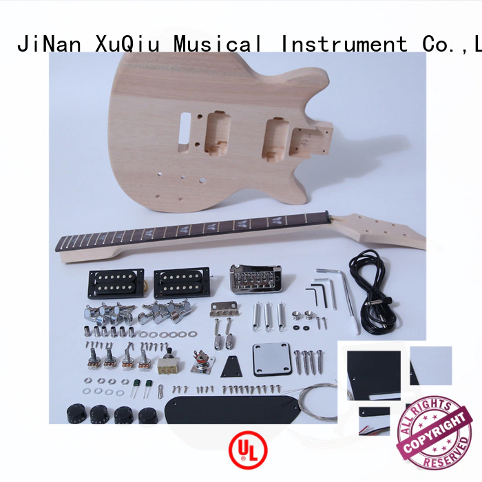 XuQiu semi hollow body guitar kit supplier for beginner