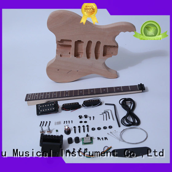 XuQiu diy unfinished acoustic guitar kit manufacturer for kids