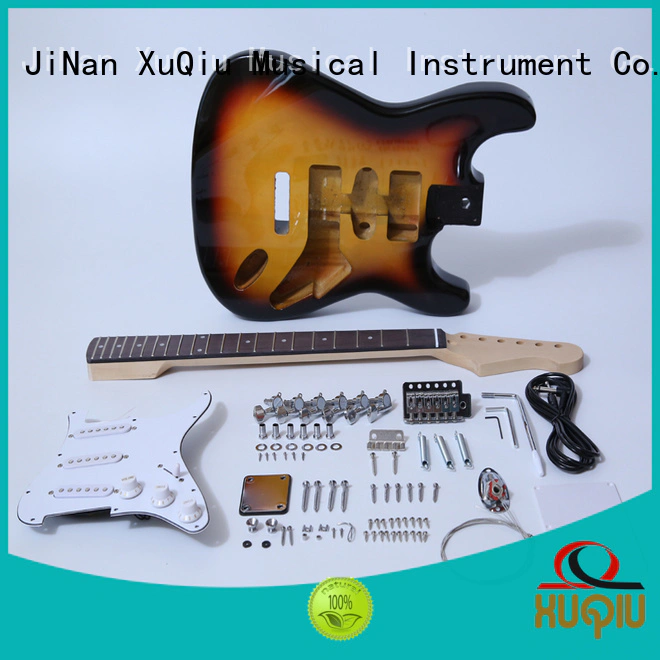 XuQiu diy unfinished guitar kits supplier for concert
