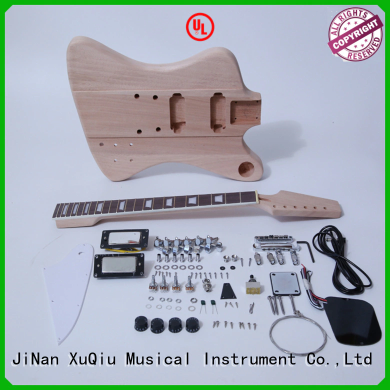 XuQiu unfinished acoustic guitar kit supplier for beginner