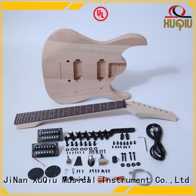 XuQiu unfinished do it yourself guitar kits manufacturer for kids