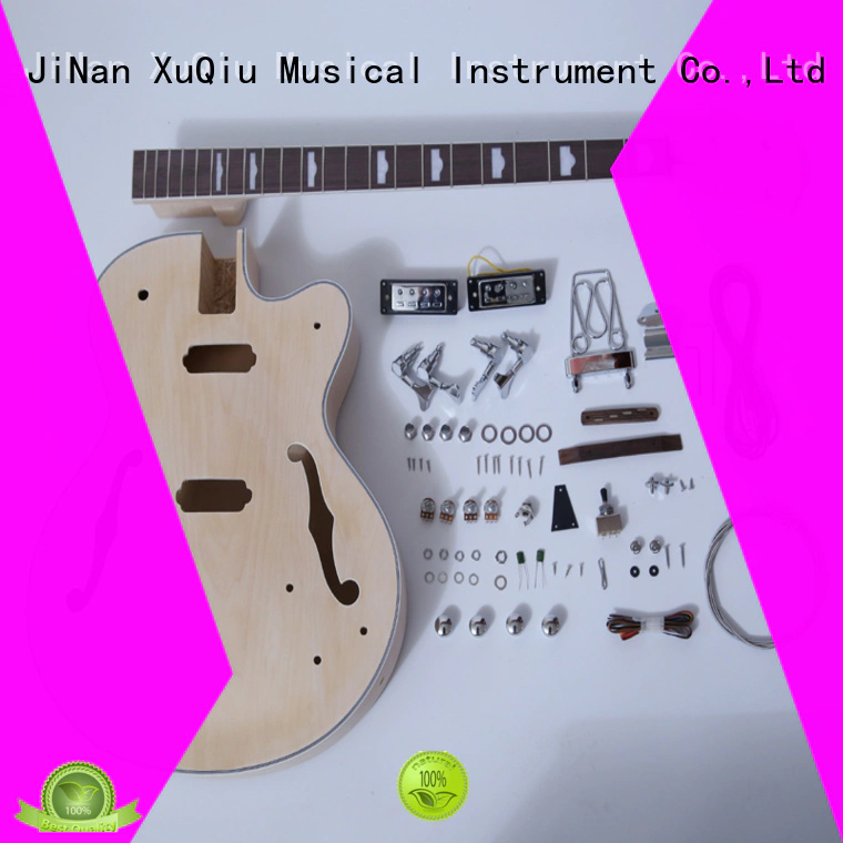 XuQiu snbk014 diy headless bass guitar kit woodwind instruments for student
