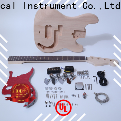 XuQiu build semi hollow bass kit for sale for student