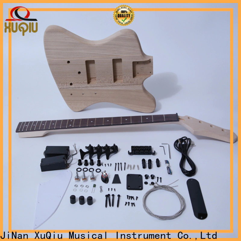 XuQiu unfinished build your own bass kit manufacturer for beginner