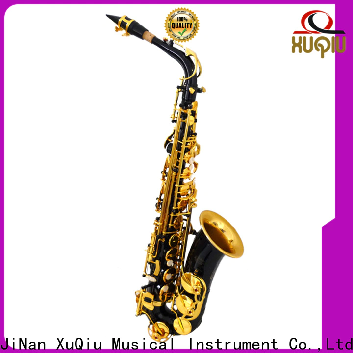 Wholesale silver alto saxophone intermediate for sale for student