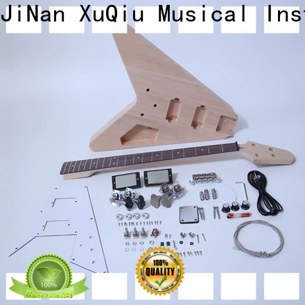 XuQiu diy acoustic bass guitar kit manufacturer for beginner