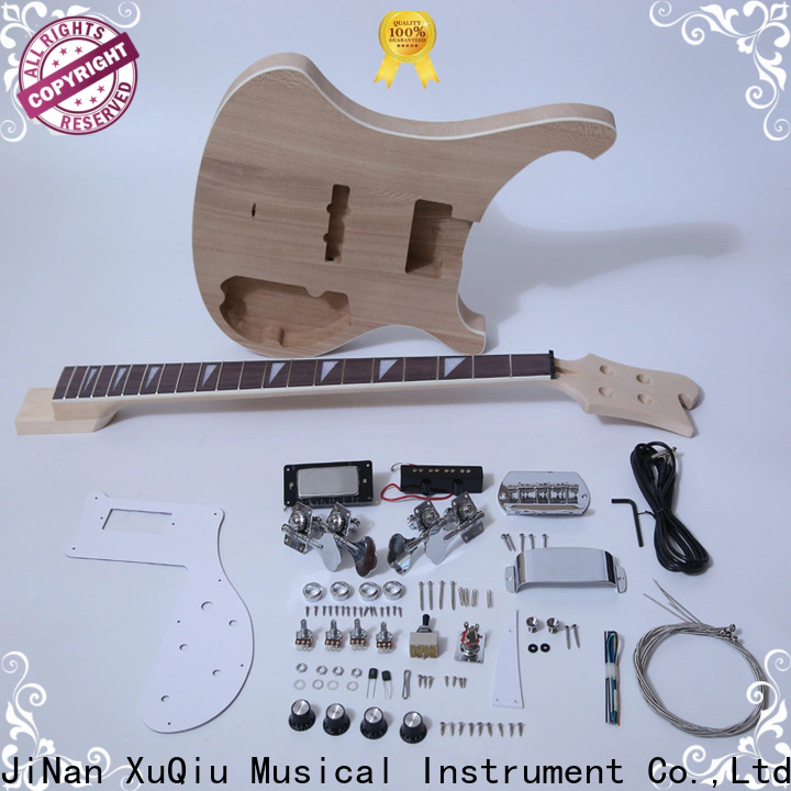 XuQiu custom short scale bass guitar kit manufacturer for competition