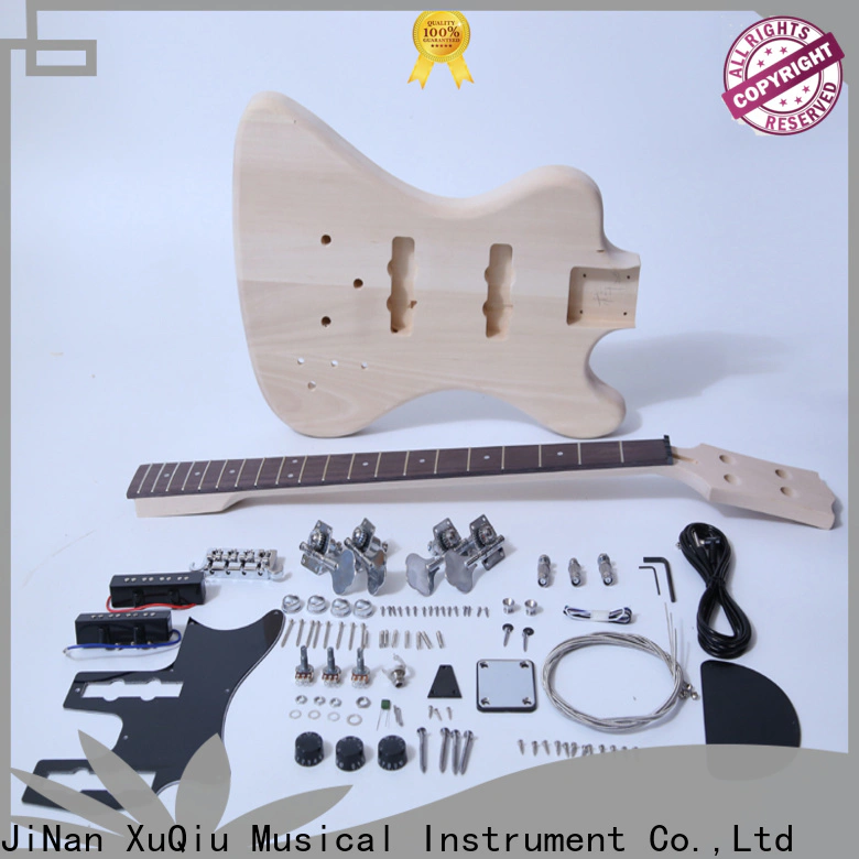 XuQiu snbk005 left handed bass guitar kit for sale for competition