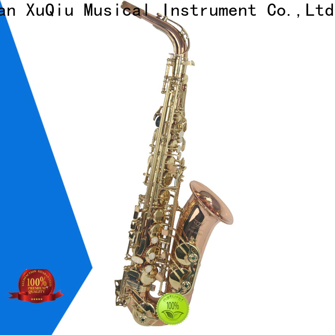 XuQiu professional cheap alto saxophone manufacturer for concert