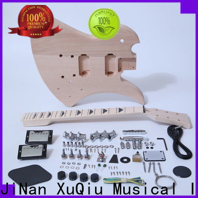 custom neck through guitar kit diy supplier for beginner
