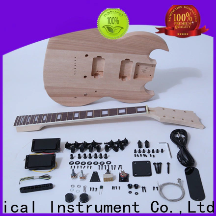 custom diy travel guitar kit sngk019 supplier for performance