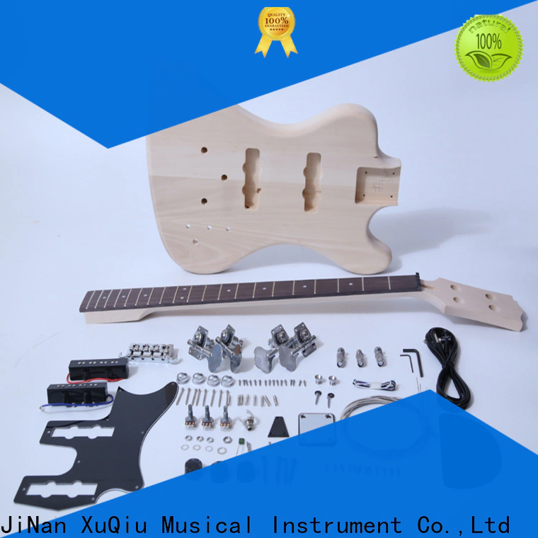 XuQiu unfinished semi hollow bass kit woodwind instruments for competition