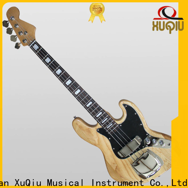XuQiu good best acoustic electric bass guitar sound for competition