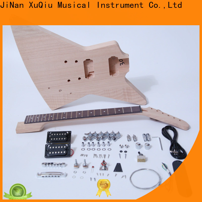 XuQiu style diy les paul guitar kit manufacturer for beginner