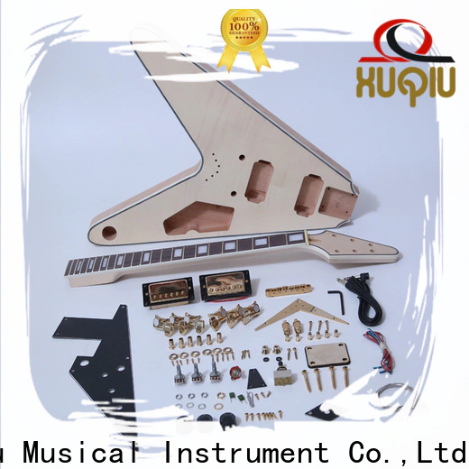 XuQiu diy acoustic archtop guitar kit supplier for performance