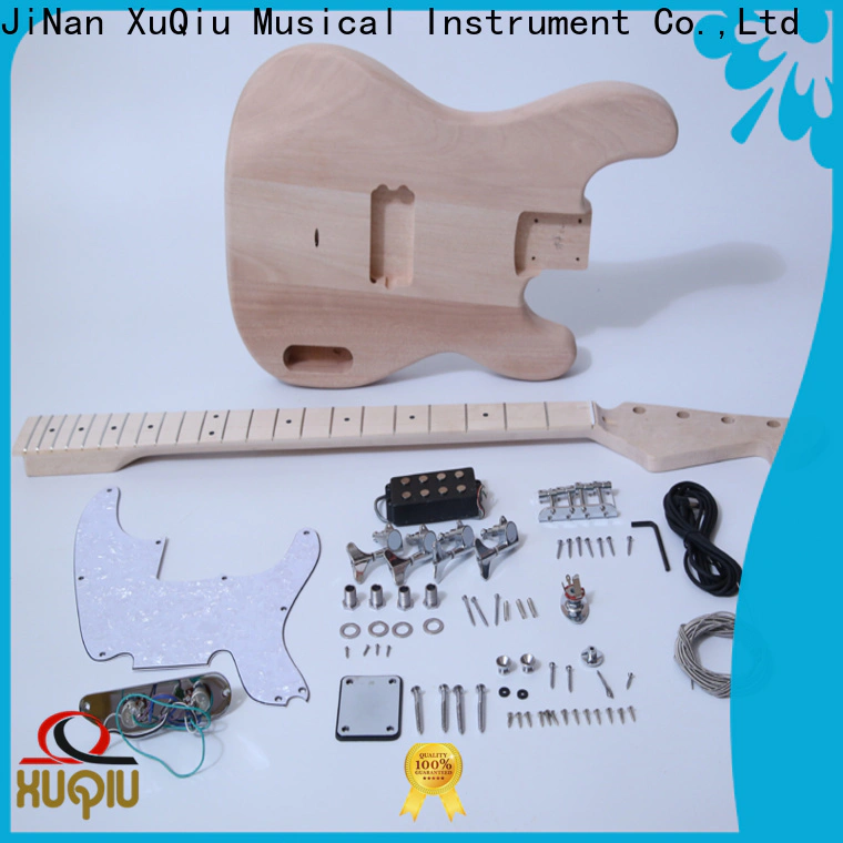 XuQiu electric diy 5 string bass guitar kit woodwind instruments for beginner