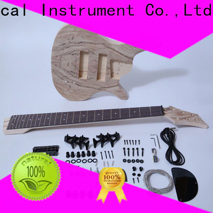 XuQiu build diy bass guitar kit woodwind instruments for beginner