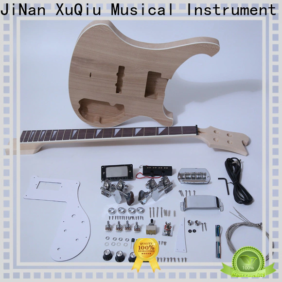 XuQiu diy short scale bass guitar kit manufacturer for student