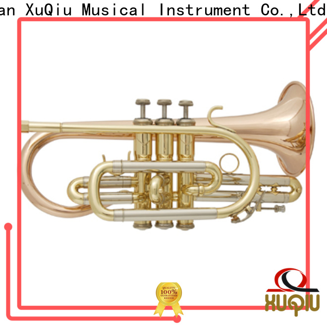 XuQiu brass plastic trumpet manufacturer for kids