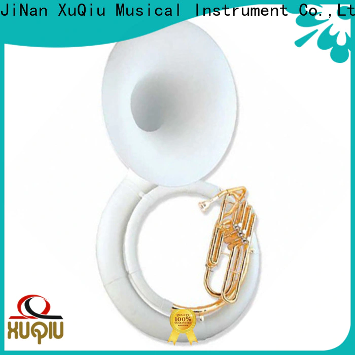 XuQiu instrument silver sousaphone supplier for competition