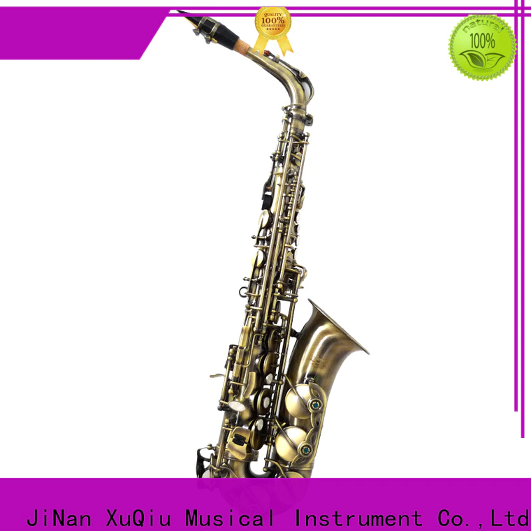Wholesale best alto saxophone silver supplier for student