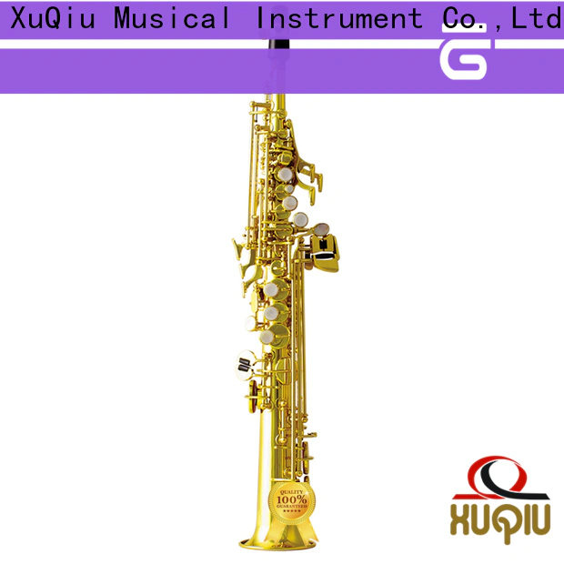 XuQiu straight best soprano saxophone manufacturer for concert